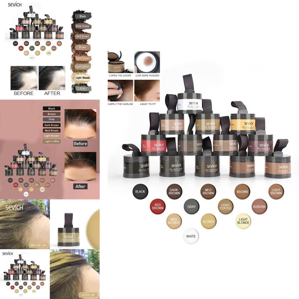Sevich Hairline Powder For Flawless Coverage And Natural Finish In Various Shades