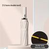 24 Keel Automatic Folding Umbrella - Large Size, Double Frame Design, Windproof and Sun Protection, Suitable for Two People To Use