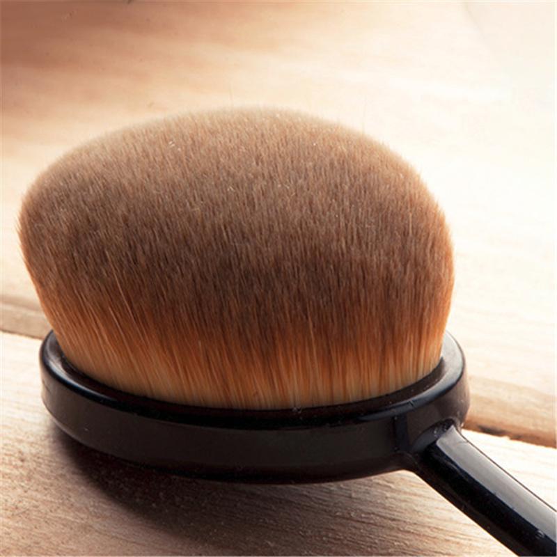 Štětec na make-up ve tvaru zubního kartáčku, štětec na rozjasňovač, štětec na tvářenku, štětec na pudr, nástroj na make-up, jednotlivý štětec, ultrajemné vlákno, měkké štětiny