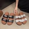 Large Size Boken Cool Slippers Women 2025 Summer New Temperament Comfortable and Breathable Outside Wear Casual Fairy Wind Girl Sandals