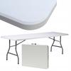 Folding Garden Table Extendable Catering Banquet 240X90Cm Suitcase