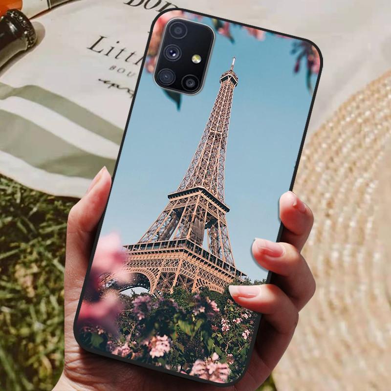 For Samsung Galaxy M51 Case Wolf Cartoon Silicon Soft TPU Back Cover For Samsung M51  Phone Cases GalaxyM51 M 51 M515F Coque