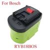 ALASICKA Battery Adapter Converter RYB18BOS for Ryobi 18V Lithium-ion Batteries Convert To Fit for Bosch 18V Cordless Power Tool