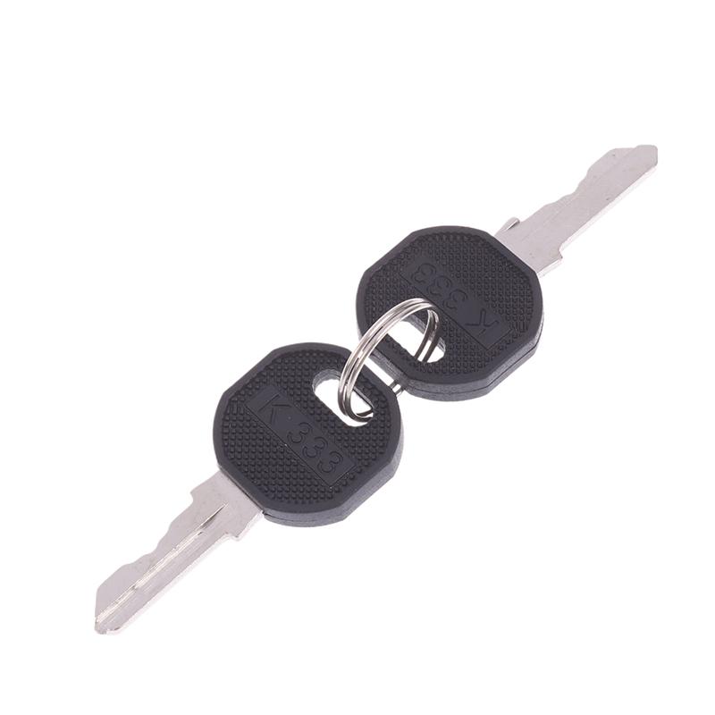 2 Pcs K333 Keys Caravan Locker Key For Emka Ek333 Elddis Front Gas Locker Key Ek 333 Ms300 Series Cabinet Lock Key