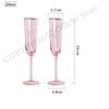 200/350ml 2Pcs Phnom Penh Hammer Wine Glass Goblet Creative Crystal Glass Red Wine Champagne Glass Party Home Glassware Drinking