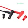 2Pcs 1 Red + 1 Black Universal Digital Multimeter Multi Meter Test Lead Probe Wire Pen Cable