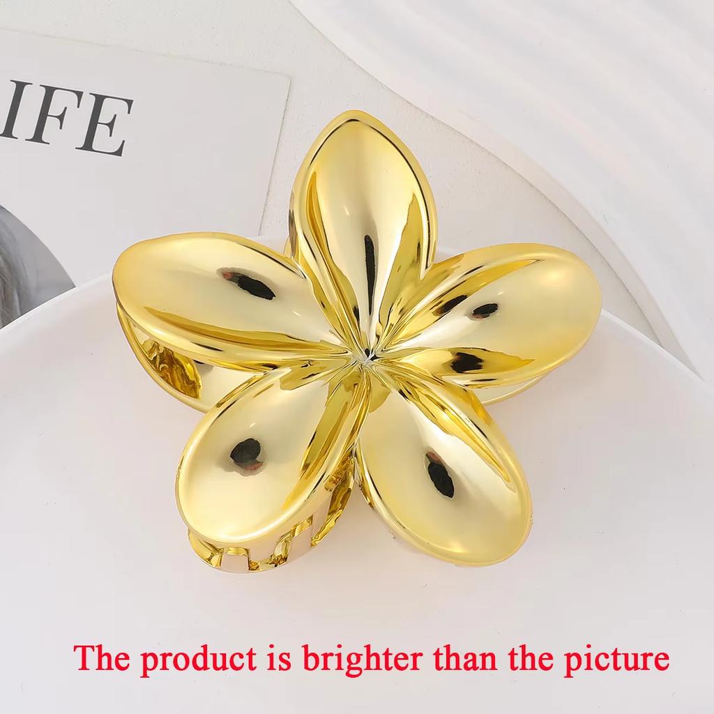 New Flower Hair Clips For Women Sweet Hair Claw Ponytail Clips Hair Holder Fashion Barrette Girls Headwear Hair Accessories