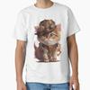Steampunk Cat Classic Tshirt Made In Usaaus Tshirt S2xl