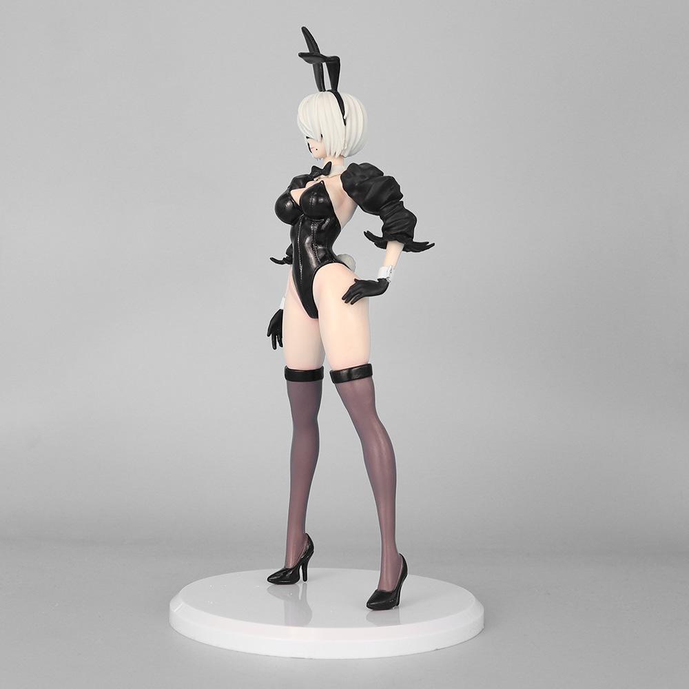 Nier:Automata Figure Yorha No. 2 Type B Figure Bunny Girls Anime Figurine Model Statue Doll Collection Adults Gifts