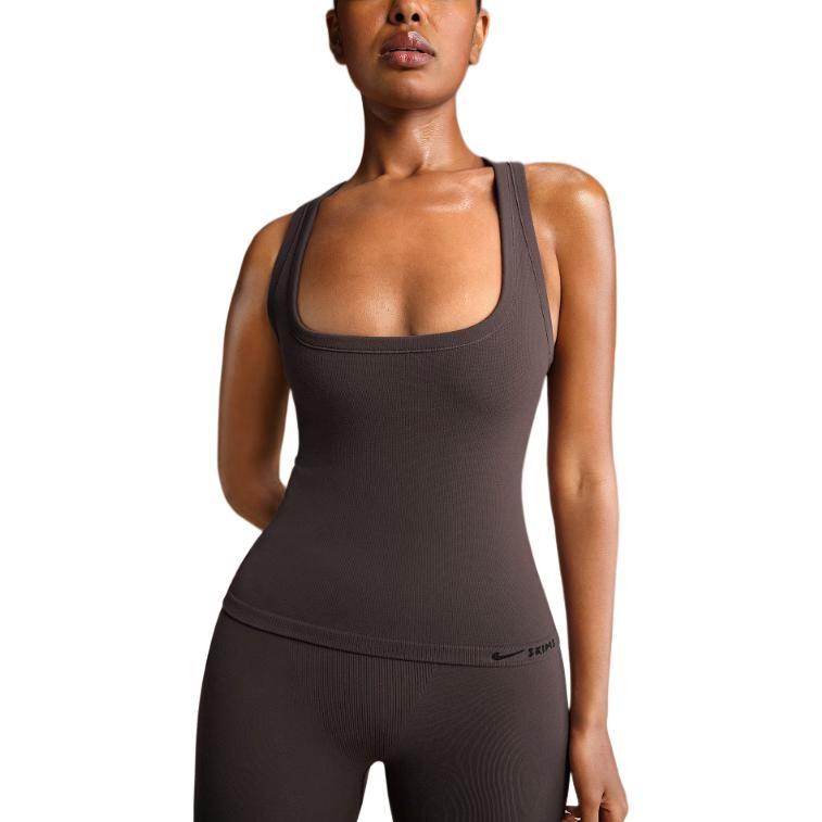 (WMNS) Nike x SKIMS Vintage Seamless Racerback Tank Phoenix Women s TPTNK5160W-PHO M