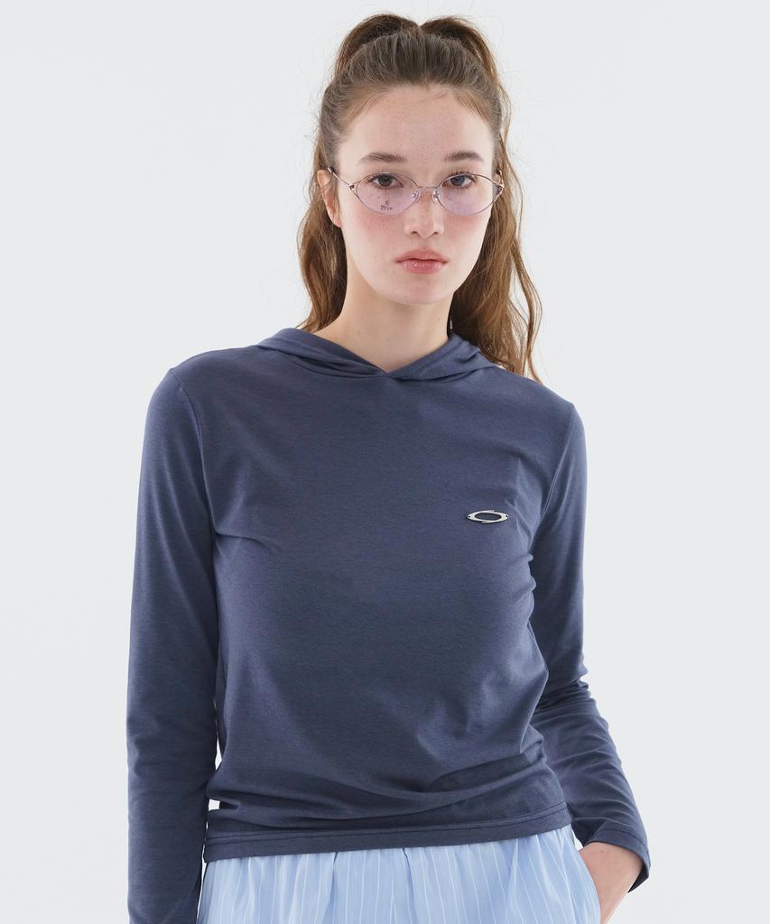 NOIAGO Noi1594 Spandex Hooded Long Sleeve (Navy)