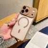 For IPhone 17 Promax Phone Case with Skin Texture Matte Magnetic Suction for Apple 16 All Inclusive with Lens Film Protective Cover