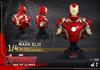 Hot Toys Bust Avengers: Age of Ultron Iron Man Mark 43 1/4 Scale Bust Plastic Pre-painted Figure