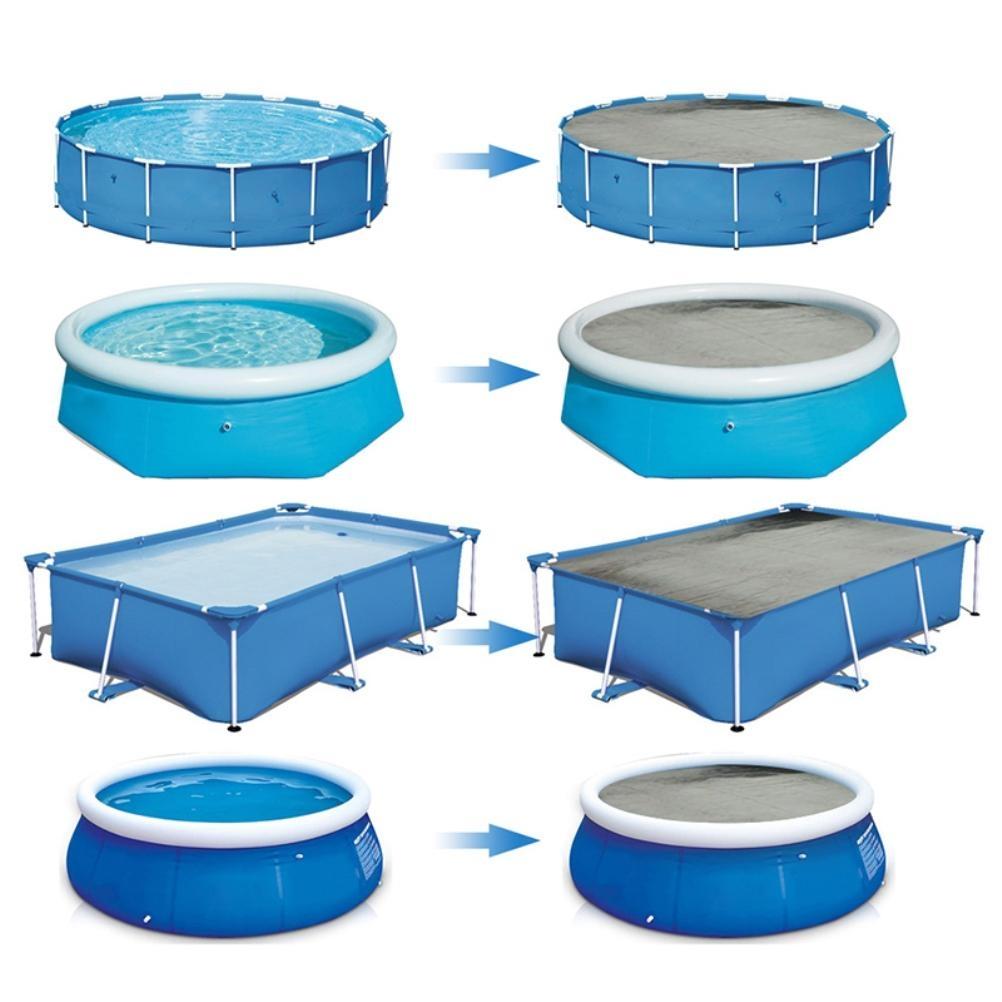 Blue Solar Pool Covers Swimming Pool Cloths Solar Cover For Home