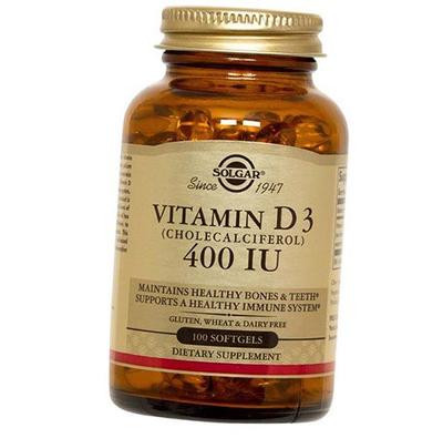 Vitamin D3, Vitamin D3 400, 100gelcaps (36313161)