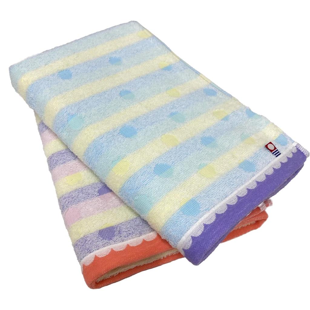 Imabari Petit Bath Mix Set of Perfect for Everyday Made in Japan Towels, Color, 60x120cm, 2, 100% Cotton, Lightweight, Absorbent, Quick-Drying, Use,