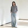 2026 Spring/Autumn Women's Slimming Short Jacket with Double Zipper & Stand-up Collar