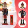 Nussknacker Figur Weihnachtsdekoration Statue Ornament für Weihnachtsbaum Zuhause