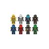 8pcs Ninjago Motorcycle Set Mini Ninja Figures Blocks Toys Fits Lego