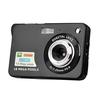 Digital Camera Mini Pocket Camera 18MP 2.7 Inch LCD Screen 8x Zoom Smile Capture Anti-Shake with