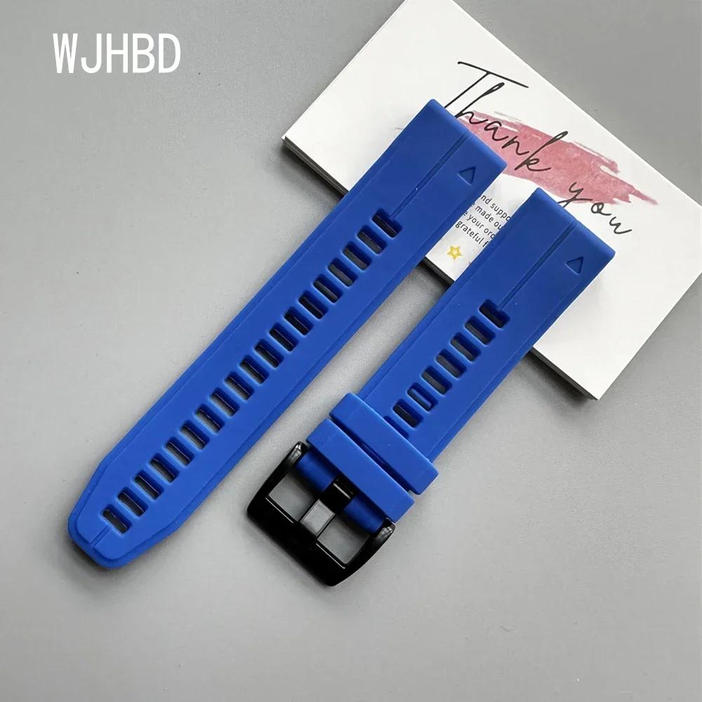 QuickFit 22mm 26mm Watch Strap For Garmin Fenix 7X 7 Solar/6X 6 Pro 5 5X Plus 3 3HR/Epix/MARQ Smartwatch Band Silicone Bracelet
