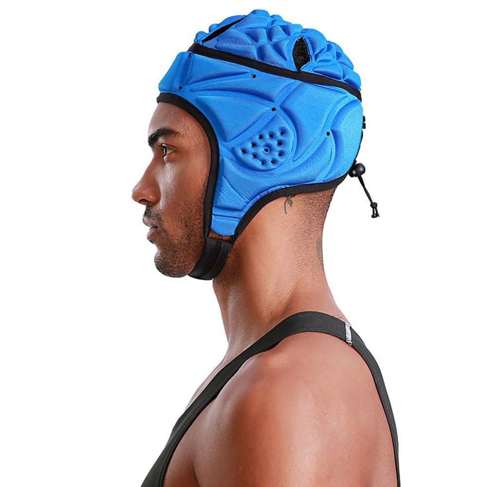 Adult Rugby Soft Protective Helmet Head Protector Headguard