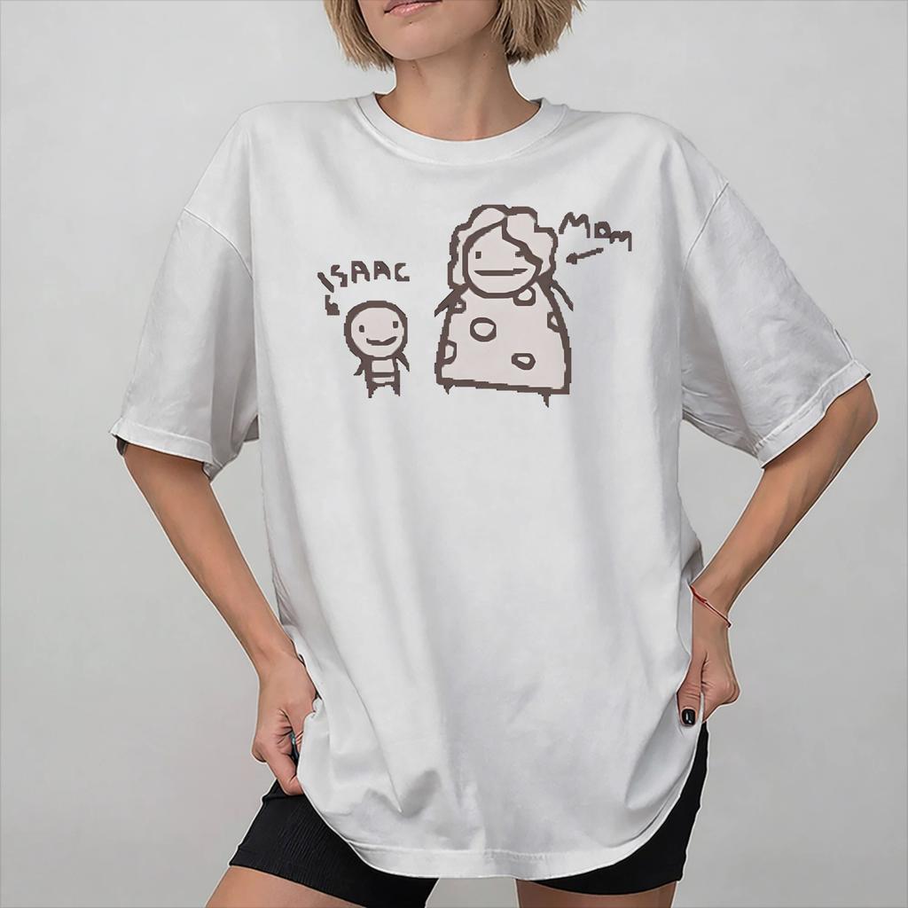 The Binding of Isaac Fashion T Shirts Unisex Women 100 Cotton Tee Shirt Clothing