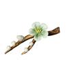Ceramics Writing Brush Stand Flower Shape Aromatherapy Base Gift Tea Table Oraments  Offices