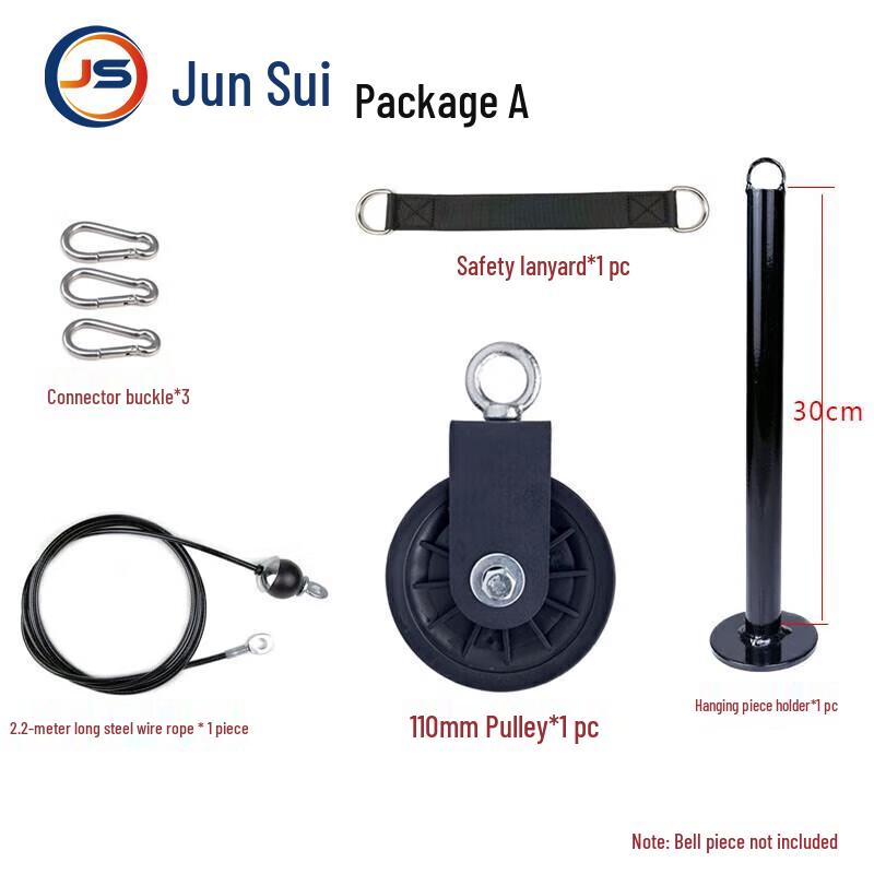 DIY High Pulldown Cable Pulley System for Fitness