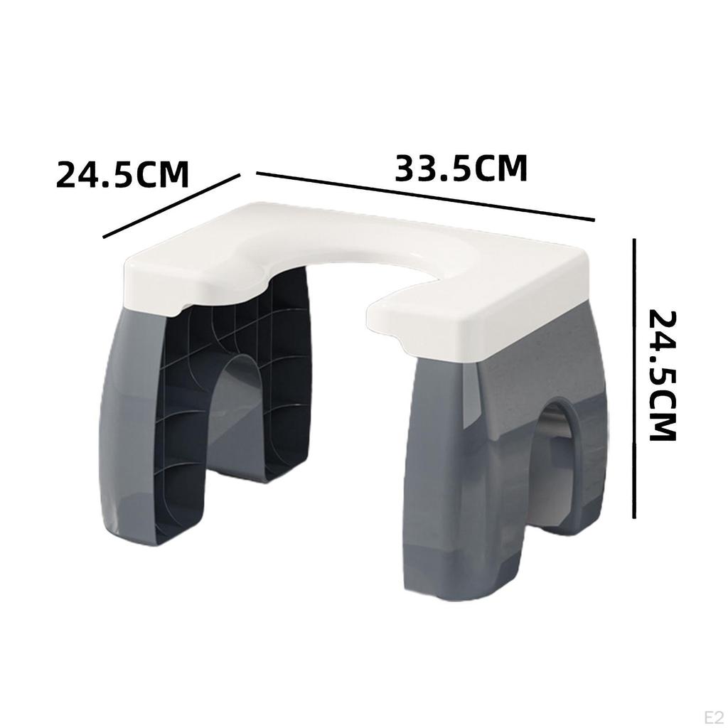 Adjustable Squatting Toilet Stool for Improved Bathroom Experience
