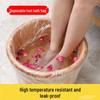 Thick Transparent Disposable Foot Soak Bags for Hotels and Spas