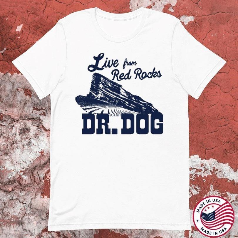 

NEW Dr. Dog Live From Red Rocks Cotton White S-5XL T Shirt EL101 Unisex T-Shirt Graphic Tee M