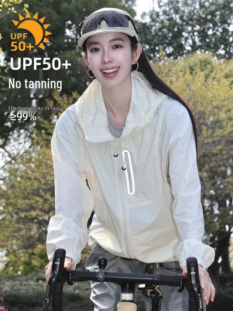 Women's UV Protection Summer Jacket - Petite, Breathable, Quick-Drying, Lightweight for Outdoor Activities