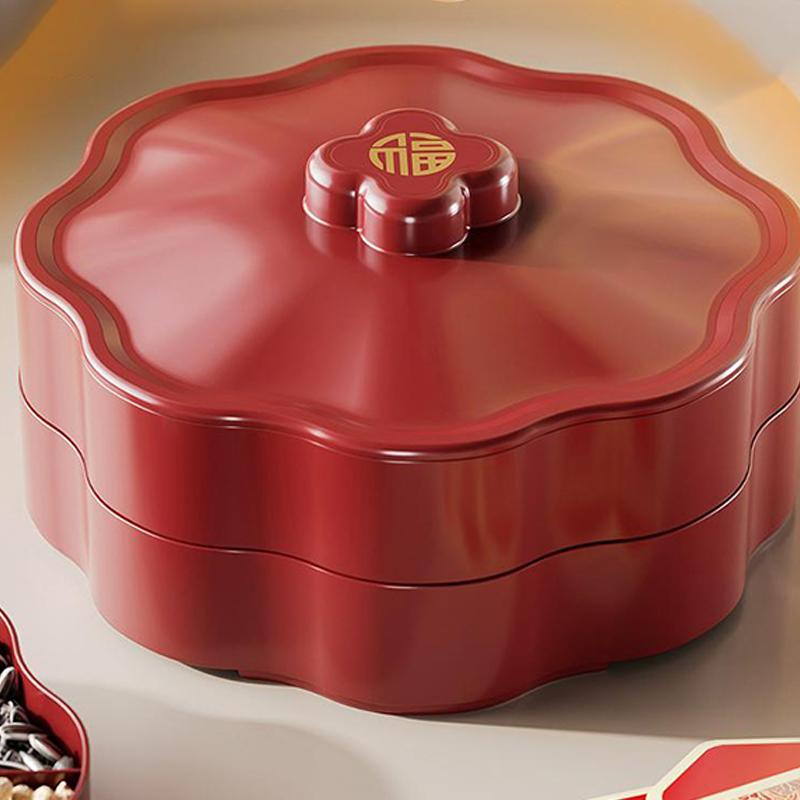 Home Candy Tray, Dried Fruit Snacks, Candy Storage Tray, Living Room Coffee Table Dried Fruit Small Item Storage Box Pp Material