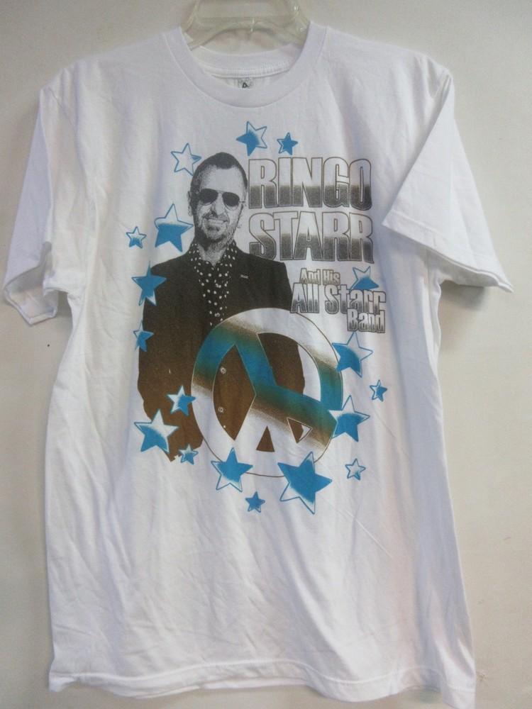 RINGO STARR OFFICIAL MERCH 2010 TOUR BAND CONCERT MUSIC MEDIUM Unisex T-Shirt XL