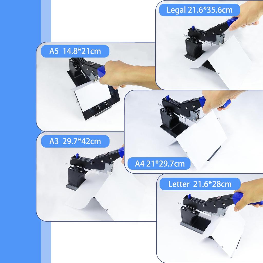 RAYSOONER Large Manual Holds Up To 70 for and Business Use SH-03 Stapler, Stapler, Sheets, School, Office, Home,