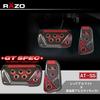 CARMATE Car Pedal Set RAZO GT SPEC AT-SS RED RP109RE
