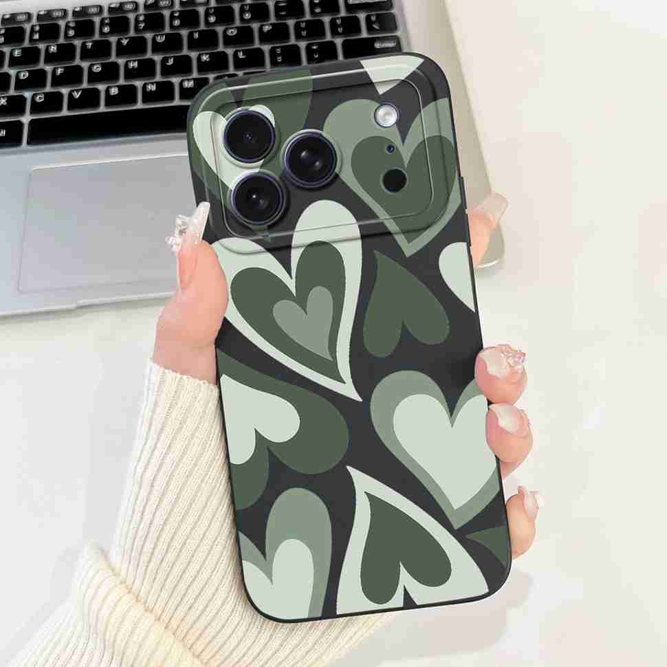 

For iPhone 17 Pro Case Cute Fashion Painted Soft Silicone Phone Case For iPhone 17 iPhone17 Pro A3256 A3523 Cover Coque iPhone 17 Pro