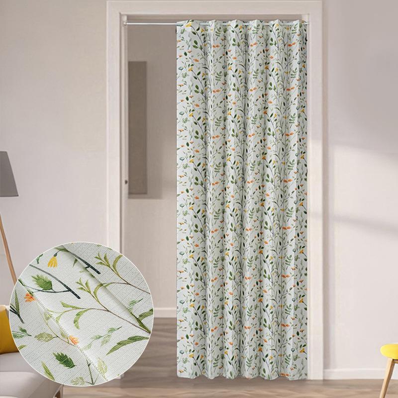 Door Curtain Princess Wind Dream Screen Curtain Balcony Living Room Study Dining Room White Window Screen Door Curtain Partition