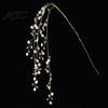 Mantelpiece Holiday Accents Faux Crystal Christmas Tree Picks, Acrylic White Glitter Sprays for Decor And Clear Faceted Beads Wreath Centerpieces,