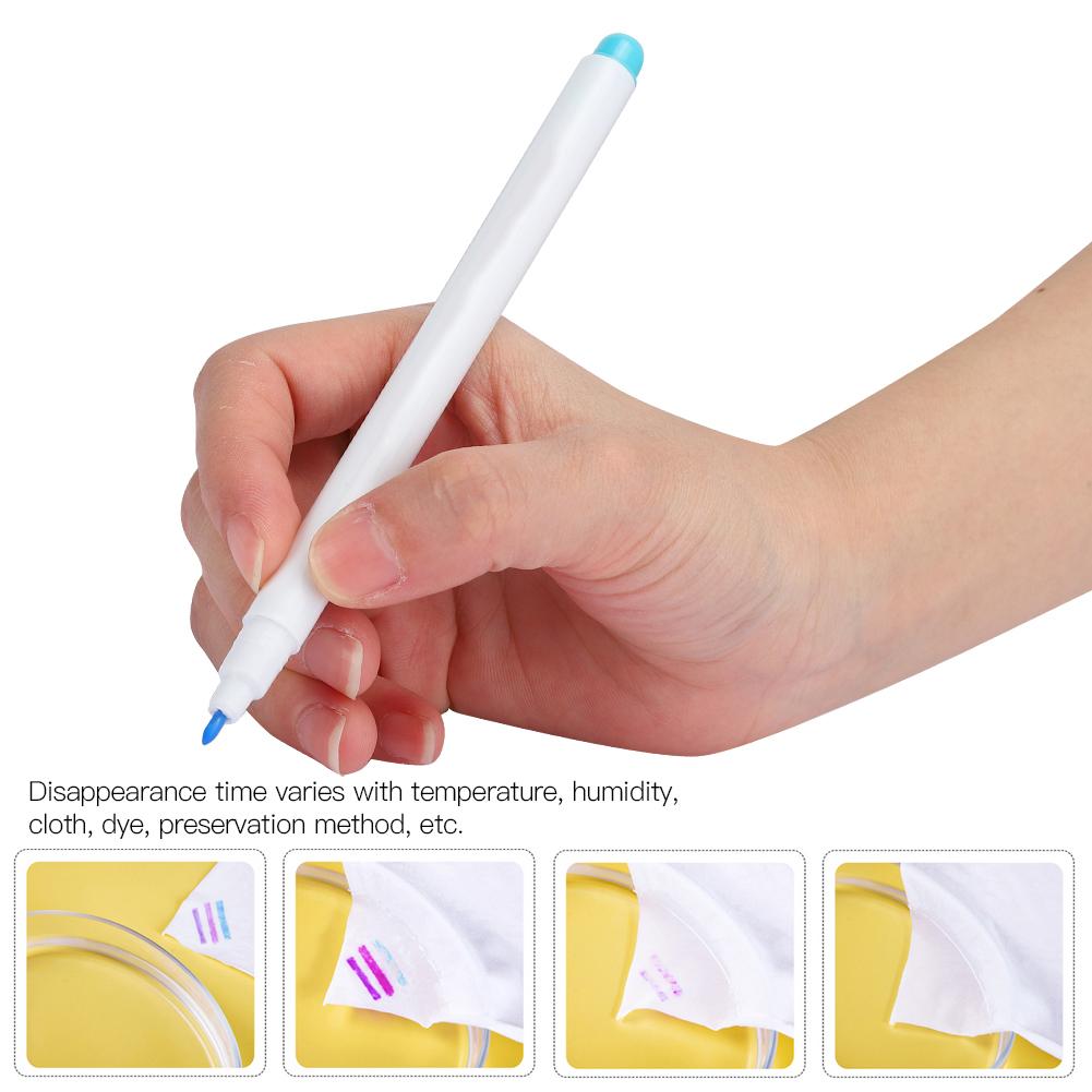 10pcs Water Soluble Erasable Pen Fabric Marker Pens Tailoring Tool Accessories