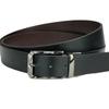 Pin Buckle Belt Rotatable At The Tail Two-sided Trousers Belt Two-layer Cowhide Genuine Leather Youth