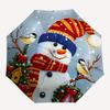 1pc Snowman Decorations Folding Umbrella, Durable, Suitable for Outdoor Activities or Rain, Suitable for Commuting yy251027086