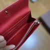 Used Louis Vuitton Epi Leather Long Wallet Red Serial Number CA1016