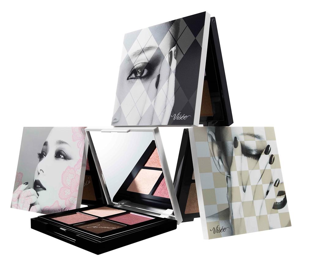 Visee Riche Eye Color Palette NA 01 Gold Brown 4g Amuro Collaboration [Namie Design]