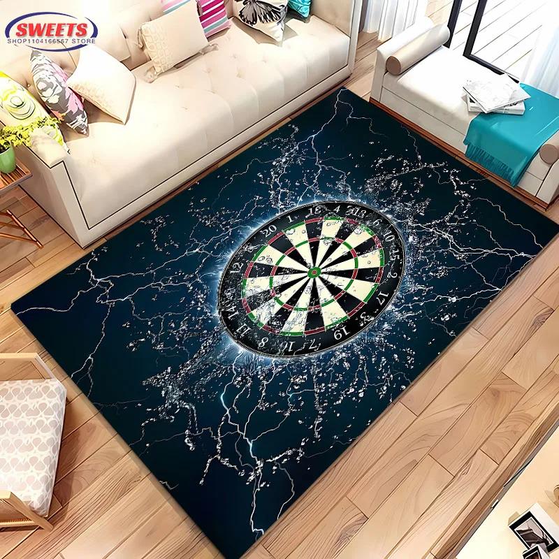 HD Dart Target Carpet Living Room Bedroom Hallway Long Strip Alfombra Anti-slip Soft Area Rug Sofa Doormat Home Decor Mat Gift