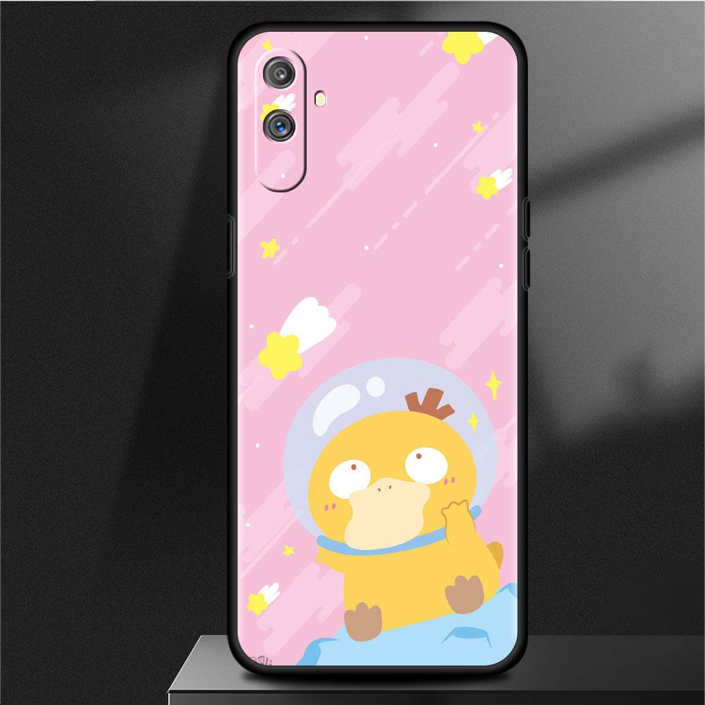 Weiche Silikonhülle für Oppo Realme 8 7 6 Pro 9i GT Neo 2 3 Master C21 C21Y C15 C11 C3 8i, süßes Pokemon EEvee