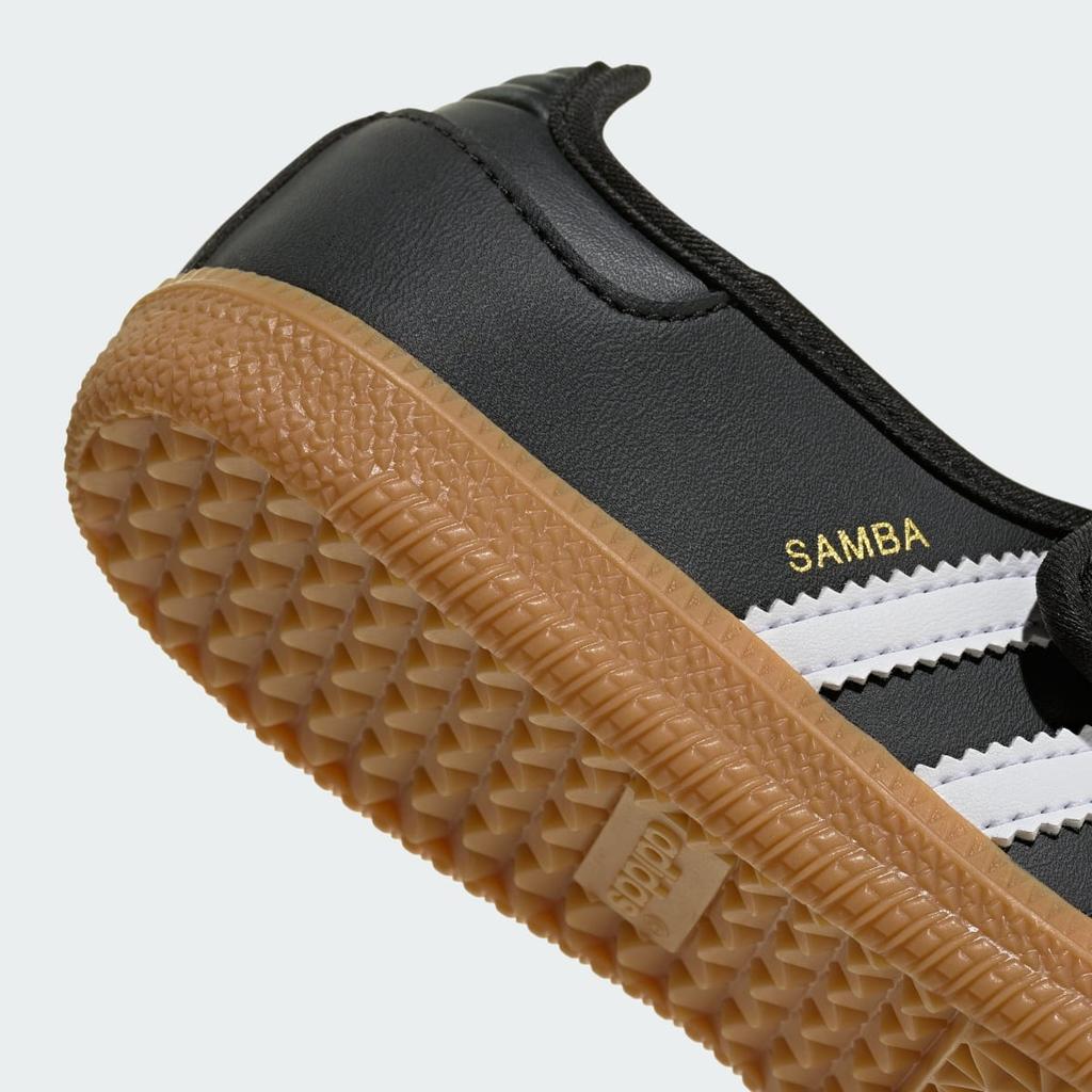 adidas SAMBA JANE C LA1395 Kids' Originals Sneakers Core Black / Cloud White / Gum