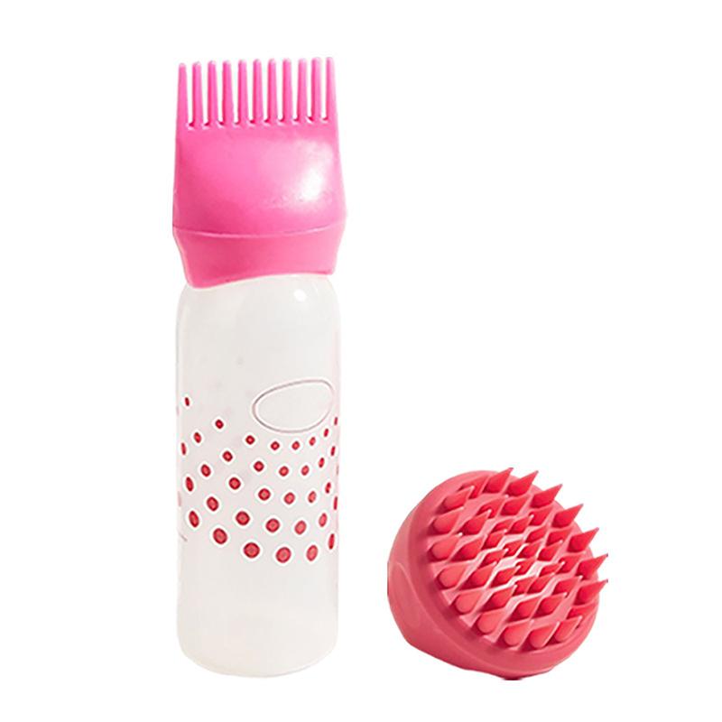 

2 шт. флаконы-аппликаторы для краски для волос с кисточкой для масла для волос, флакон-спрей для окрашивания волос, шампунь, парикмахерские инструменты для окрашивания