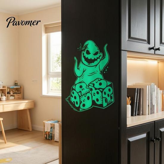 Cute Car Decals Character Sticker for Car, Funny Vinyl Decal Laptop, Waterproof Fun Room Decorations Cartoon Skateboard, No Residue Long-Lasting
